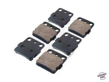 6 Pcs Semi-Metallic Motorcycle Front Rear Disc Brake Pads Brake Disks case for HONDA ATV TRX 300 X TRX300X 2009
6 Pcs Semi-Metallic Motorcycle Front Rear Disc Brake Pads Brake Disks case for HONDA ATV TRX 300 X TRX300X 2009