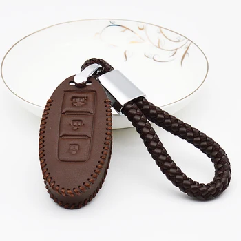 2018 Fashion Genuine Leather Car Key Case Cover For Nissan Tidda Livida X-Trail T31 T32 Qashqai March Juke 2016 Keychain Holder
2018 Fashion Genuine Leather Car Key Case Cover For Nissan Tidda Livida X-Trail T31 T32 Qashqai March Juke 2016 Keychain Holder