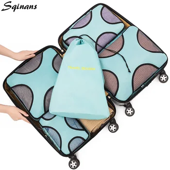 5pcs Travel Luggage Storage Bag Set For Clothes Tidy Organizer Portable Closet Wardrobe Suitcase Pouch Travel Packing Cube Bag
5pcs Travel Luggage Storage Bag Set For Clothes Tidy Organizer Portable Closet Wardrobe Suitcase Pouch Travel Packing Cube Bag