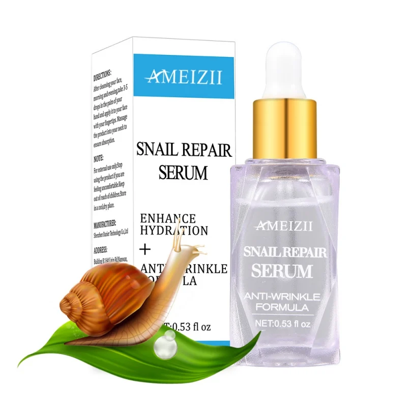 Snail Repair Face Essence Serum Hydrating Brighten Skin Tone Firming Skin Anti-Drying Face Moisturizing Essence 
Snail Repair Face Essence Serum Hydrating Brighten Skin Tone Firming Skin Anti-Drying Face Moisturizing Essence