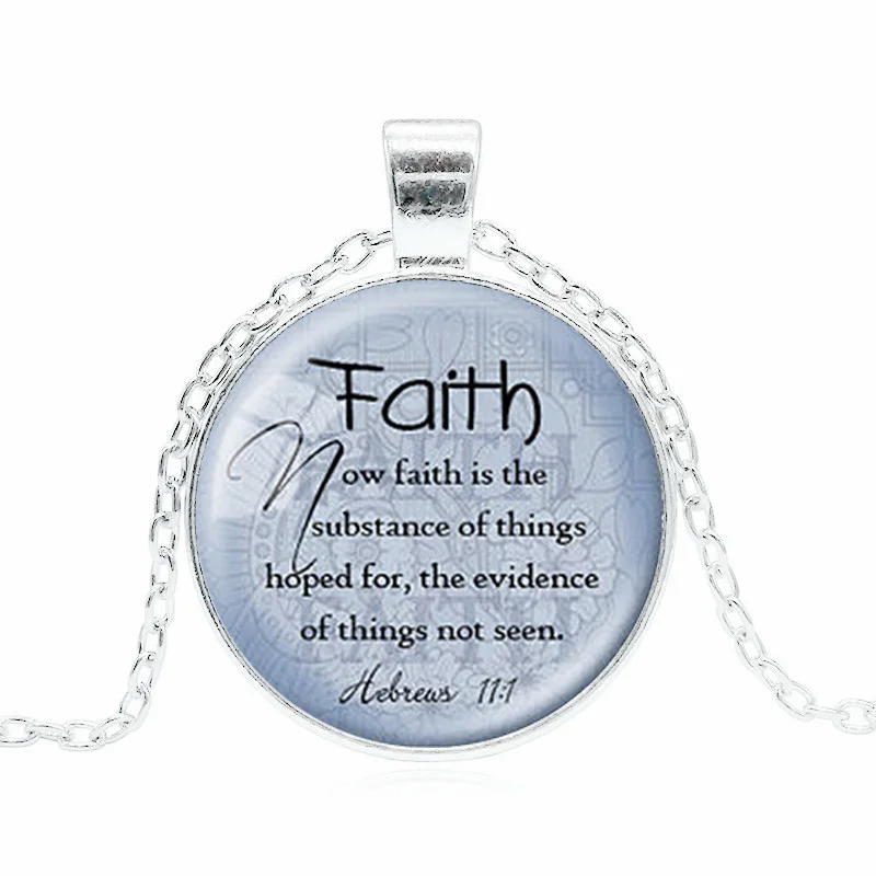FAITH HEBREWS 11:1 Pendant Bible Quote Jewelry Scripture Pendant Faith Necklace Christian Gift for Christian Bible Verse Jewelry
FAITH HEBREWS 11:1 Pendant Bible Quote Jewelry Scripture Pendant Faith Necklace Christian Gift for Christian Bible Verse Jewelry