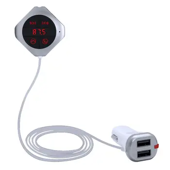 Wireless Car Bluetooth FM Transmitter Modulator Bluetooth Handsfree Car Kit FM Radio Voltage TF USB Car Charger Music Player(S
Wireless Car Bluetooth FM Transmitter Modulator Bluetooth Handsfree Car Kit FM Radio Voltage TF USB Car Charger Music Player(S