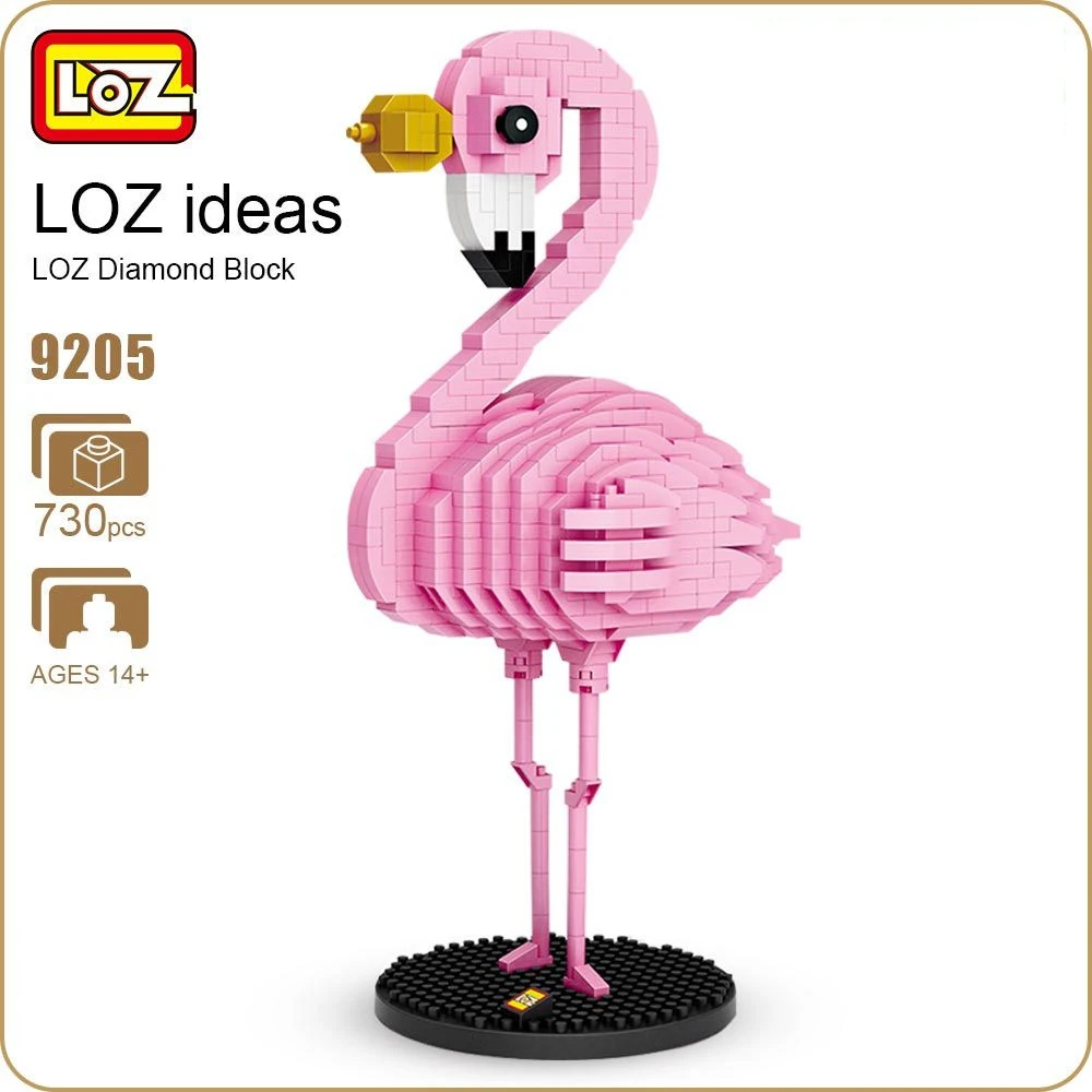 LOZ Building Block Sets Model Animals flamingo DIY Miniature Handmade Bricks Kit Birthday Christmas Valentine's Day Gift
LOZ Building Block Sets Model Animals flamingo DIY Miniature Handmade Bricks Kit Birthday Christmas Valentine's Day Gift