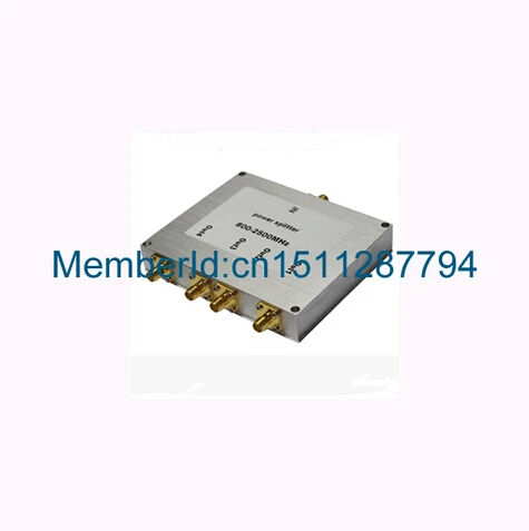 2015 Top Brand mobile phone booster splitter, signal booster 4- way SMA Splitter, 800 ~ 2500MHz 4 port SMA Power Splitter
2015 Top Brand mobile phone booster splitter, signal booster 4- way SMA Splitter, 800 ~ 2500MHz 4 port SMA Power Splitter