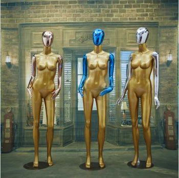 Fashion Style Top Level Quality Full Body Golden Mannequin Female Model Professional Manufacturer
Fashion Style Top Level Quality Full Body Golden Mannequin Female Model Professional Manufacturer