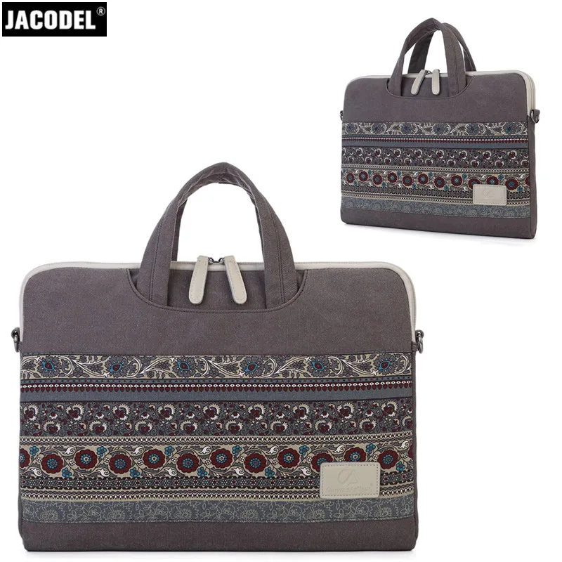 Jacodel 2017 Fashion Canvas 13 14 15 inch Laptop Handbag Briefcase Shoulder Bag for Men Women Notebook Computer Laptop Bag Case
Jacodel 2017 Fashion Canvas 13 14 15 inch Laptop Handbag Briefcase Shoulder Bag for Men Women Notebook Computer Laptop Bag Case