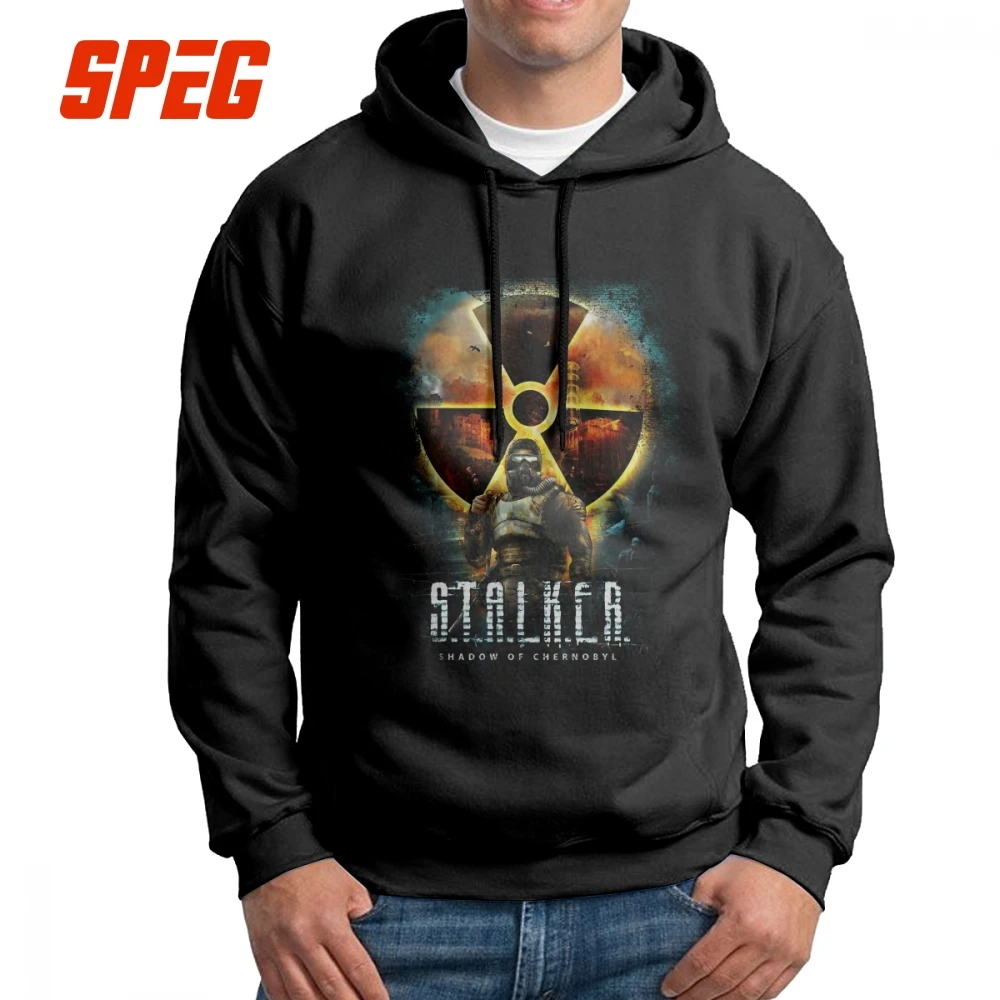 Stalker Shadow Of Chernobyl Men's Hooded Sweatshirts 100% Cotton Humor Hoodie Original Clothing Tops
Stalker Shadow Of Chernobyl Men's Hooded Sweatshirts 100% Cotton Humor Hoodie Original Clothing Tops