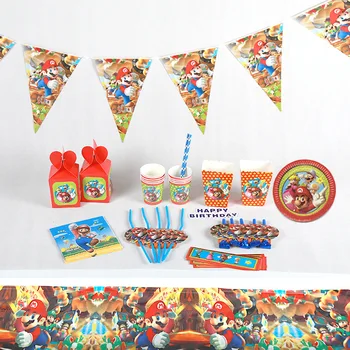 New Mario party supplies for children birthday party 71pcs/lot party supplies of table cloth cups forks napkins
New Mario party supplies for children birthday party 71pcs/lot party supplies of table cloth cups forks napkins