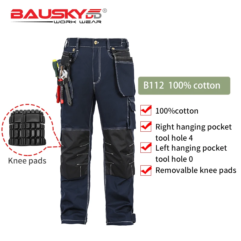 Bauskydd B112 workwear Overalls work clothes 100% cotton spring/autumn trousers many tool pockets mens work pants free shipping
Bauskydd B112 workwear Overalls work clothes 100% cotton spring/autumn trousers many tool pockets mens work pants free shipping