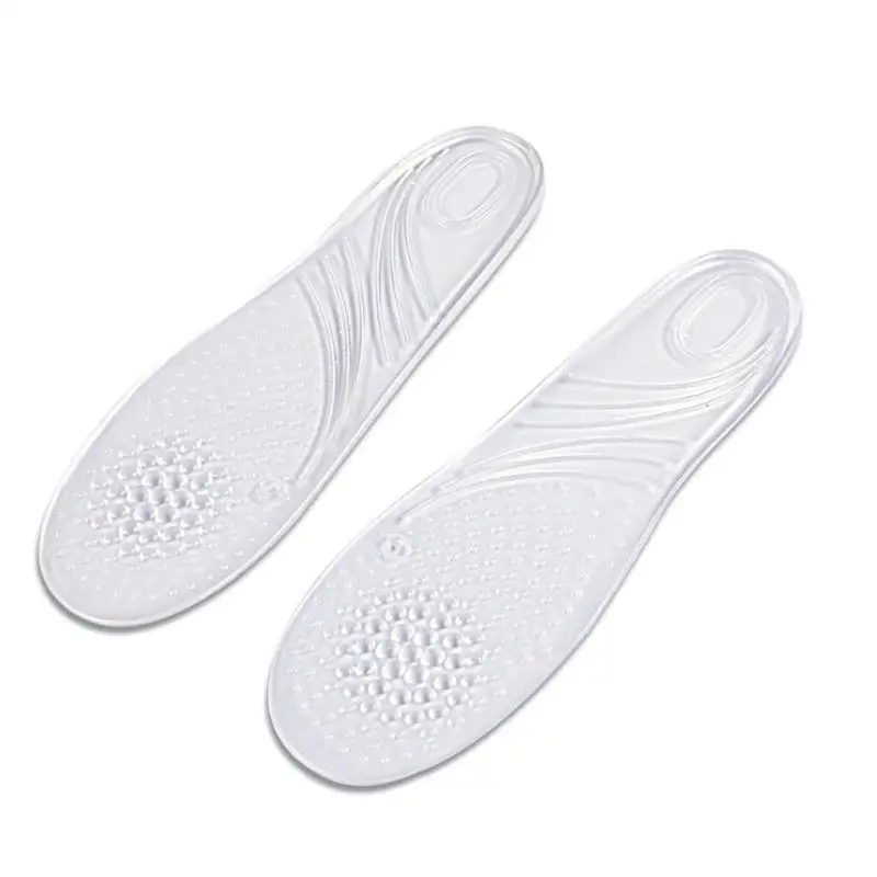 1 Pair Transparent Gel Insoles High Heels Foot Cushion Arch Support Shoes Pads Foot Protector Shock Absorption Relaxation
1 Pair Transparent Gel Insoles High Heels Foot Cushion Arch Support Shoes Pads Foot Protector Shock Absorption Relaxation