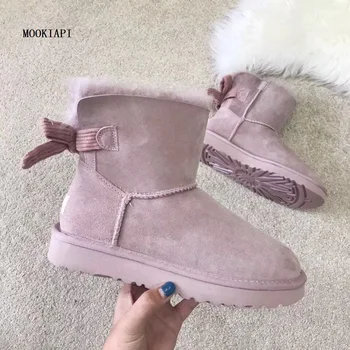 The latest high-quality snow boots in Europe in 2019, real sheepskin, 100% wool, the warmest women's shoes
The latest high-quality snow boots in Europe in 2019, real sheepskin, 100% wool, the warmest women's shoes