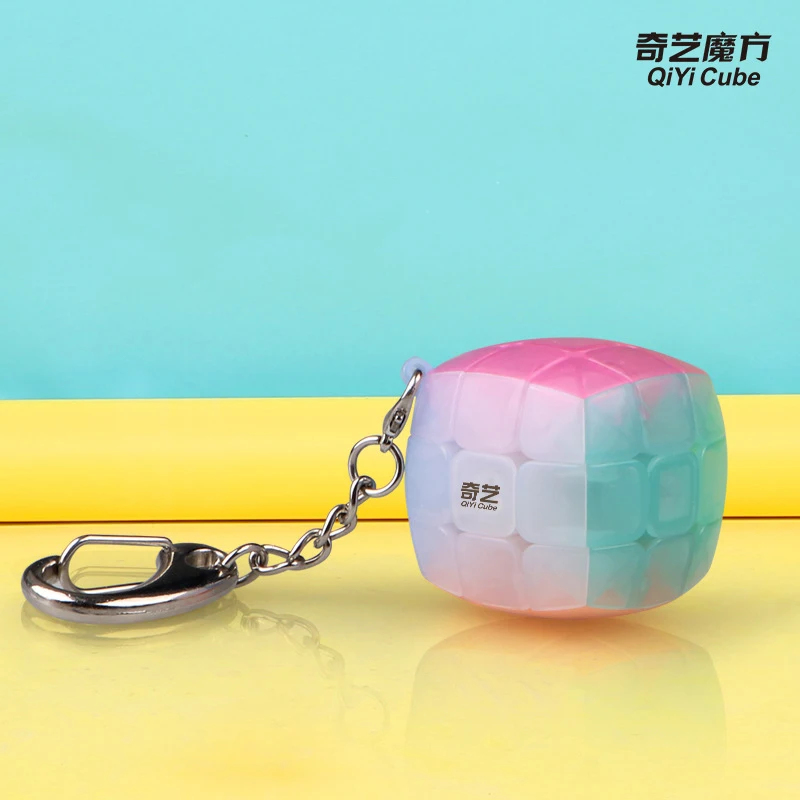 QiYi Keychain 30mm Mini Magic cube Speed Smooth Rotation Puzzle cube Jelly color Non Sticker Cubo magico Classic Toys Neo Cube
QiYi Keychain 30mm Mini Magic cube Speed Smooth Rotation Puzzle cube Jelly color Non Sticker Cubo magico Classic Toys Neo Cube