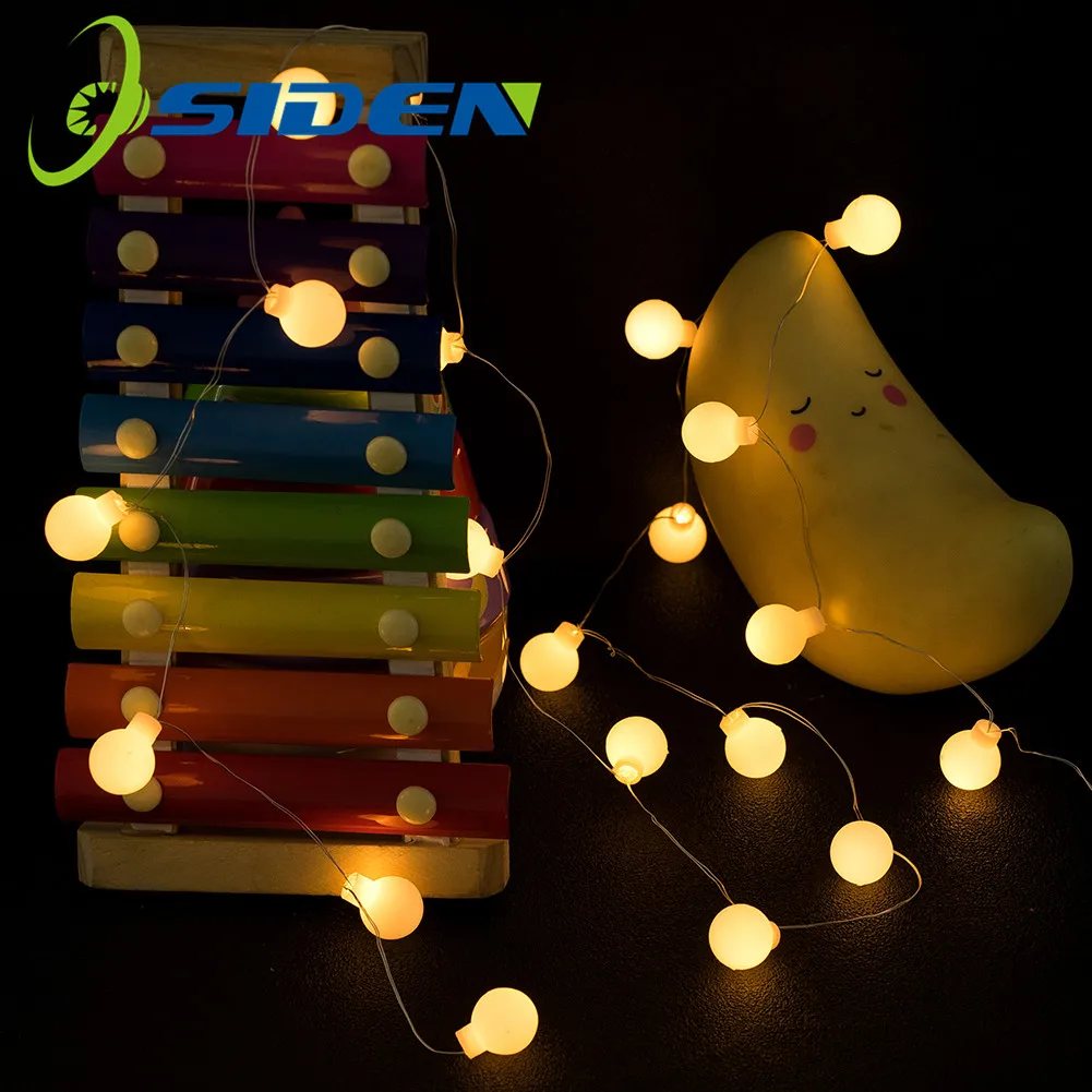 Garland Fairy LED Ball String Lights Waterproof 20/50LEDS For Christmas Tree Wedding Home Indoor Decoration Battery USB Powered
Garland Fairy LED Ball String Lights Waterproof 20/50LEDS For Christmas Tree Wedding Home Indoor Decoration Battery USB Powered