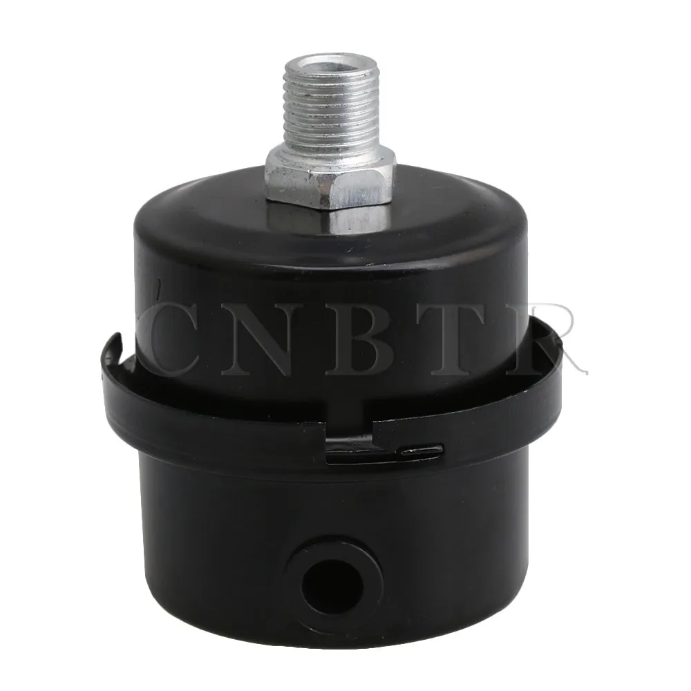 CNBTR Compressor Parts 12.5mm Male Thread Dia Metal Air Intake Filter Muffler 1/4PT
CNBTR Compressor Parts 12.5mm Male Thread Dia Metal Air Intake Filter Muffler 1/4PT