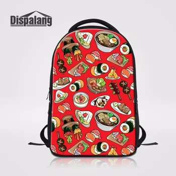 Dispalang Cartoon Sushi Prints Women Computer Backpacks Travel Rucksack College Laptop Bags Customized School Bag Casual Daypack
Dispalang Cartoon Sushi Prints Women Computer Backpacks Travel Rucksack College Laptop Bags Customized School Bag Casual Daypack