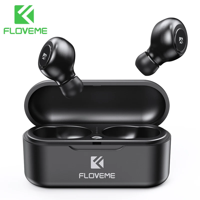 TWS наушники FLOVEME с поддержкой Bluetooth 5 0 и 3D стереозвуком|Наушники гарнитуры| |