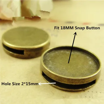 Antique Brass Slider Bead Charms Cabochon Setting, Fit 18mm Round Cabochon, Hole Size 2*15mm DIY Bracelet Materials 100pcs/lot
Antique Brass Slider Bead Charms Cabochon Setting, Fit 18mm Round Cabochon, Hole Size 2*15mm DIY Bracelet Materials 100pcs/lot