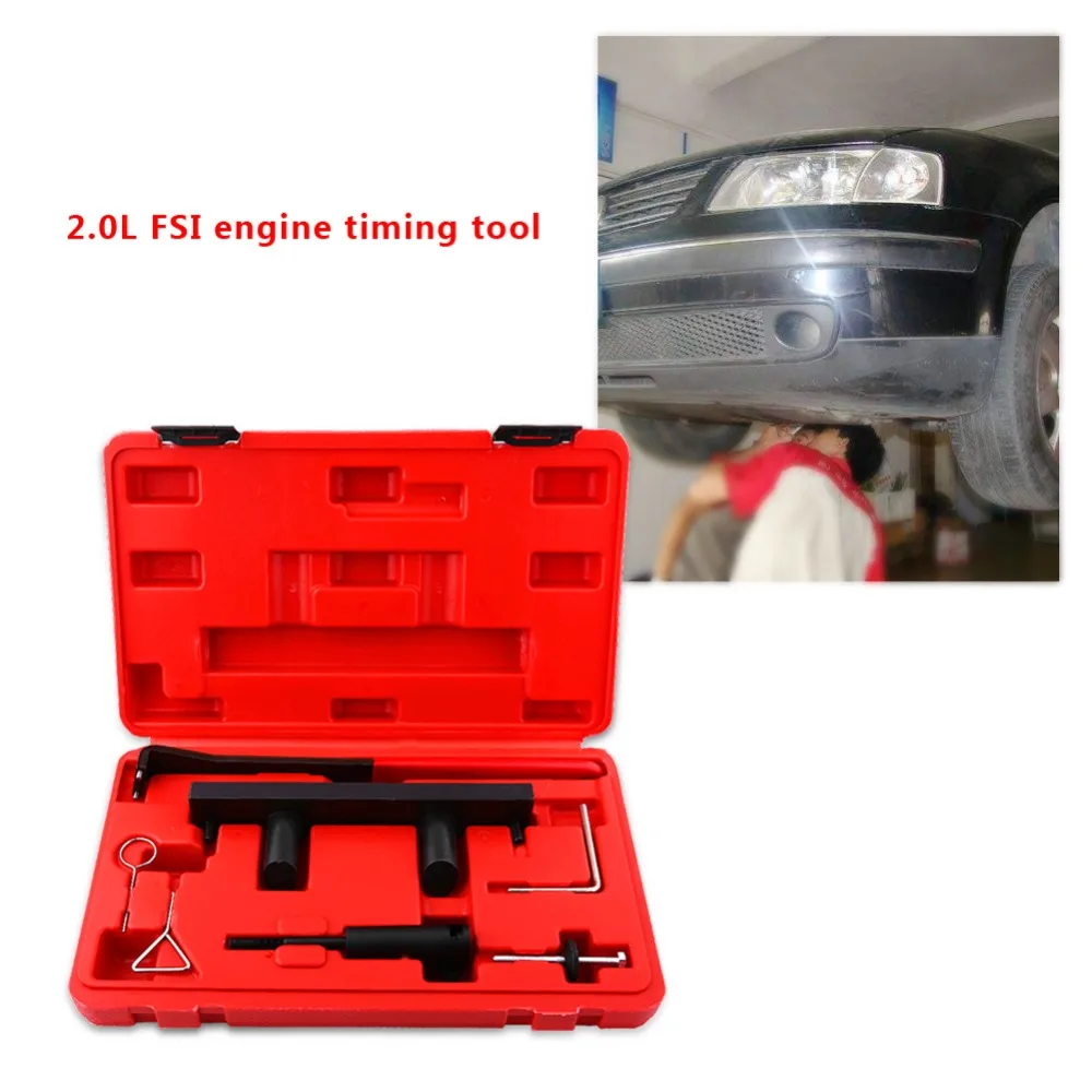 7pcs Car Engine Camshaft Alignment Timing Tool Kit for Audi A2 A3 A4 A6 A8 S3 RS6 for VW Golf Passat for Seat Skoda 2.0L FSI
7pcs Car Engine Camshaft Alignment Timing Tool Kit for Audi A2 A3 A4 A6 A8 S3 RS6 for VW Golf Passat for Seat Skoda 2.0L FSI