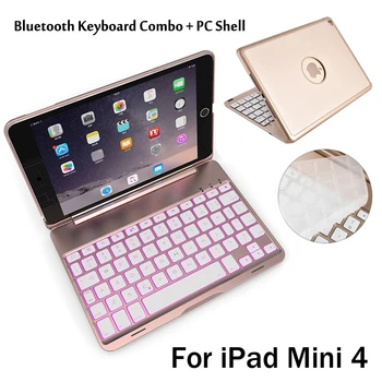For iPad Mini4 High-Quality 7 Colors Backlit Light Wireless Bluetooth Keyboard Case Cover For iPad Mini 4 + Gift
For iPad Mini4 High-Quality 7 Colors Backlit Light Wireless Bluetooth Keyboard Case Cover For iPad Mini 4 + Gift
