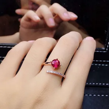 Video! Fidelity Natural 6mm garnet Rings s925 sterling silver Opening fine Jewelry for women party Natural purple gemstone
Video! Fidelity Natural 6mm garnet Rings s925 sterling silver Opening fine Jewelry for women party Natural purple gemstone