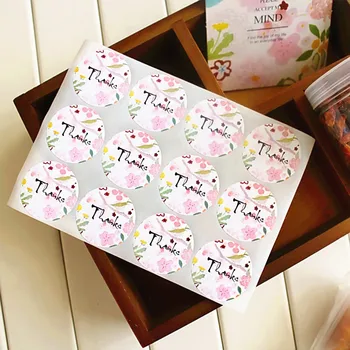 Pink flower sticker thanks seal label pudding bottle decorative stickers bakery package sticker
Pink flower sticker thanks seal label pudding bottle decorative stickers bakery package sticker