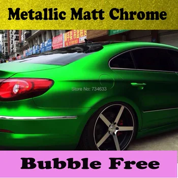 PROTWRAPS Matte chrome green vinyl Wrap For Car Wrapping Film With Air Channel full car wrap film Vinyls 1.52x20m/Roll
PROTWRAPS Matte chrome green vinyl Wrap For Car Wrapping Film With Air Channel full car wrap film Vinyls 1.52x20m/Roll