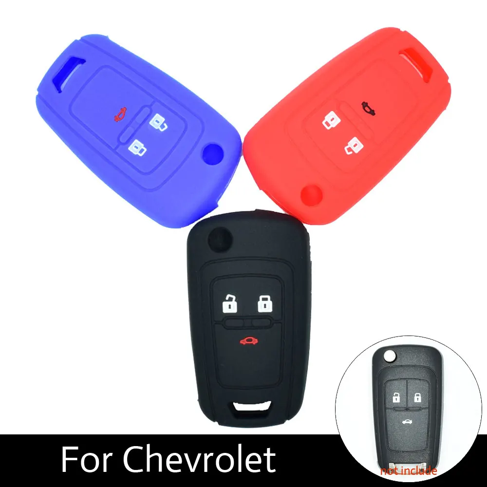 ATOBABI 3 Buttons Silicone Flip Car Key Case Keychain Accessory for Chevrolet Cruze Opel Vauxhall Mokka Encore Folding Key Cover
ATOBABI 3 Buttons Silicone Flip Car Key Case Keychain Accessory for Chevrolet Cruze Opel Vauxhall Mokka Encore Folding Key Cover