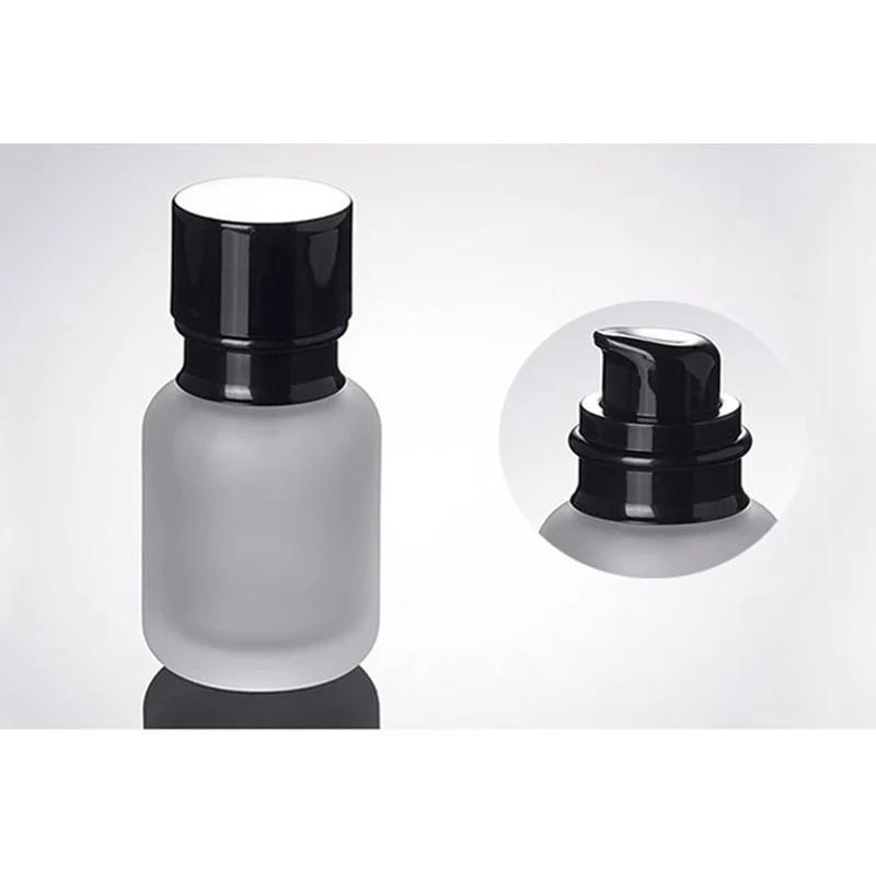 50ML Portable Packing Bottle High-end Cosmetic Glass In Separate Bottles Frosted Flask Emulsion Bottle
50ML Portable Packing Bottle High-end Cosmetic Glass In Separate Bottles Frosted Flask Emulsion Bottle