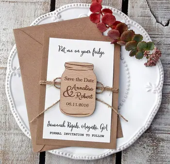 customize Mason Jar rustic Wedding Announcement wooden Save the Date Magnets bridal shower party favors gifts invitation cards
customize Mason Jar rustic Wedding Announcement wooden Save the Date Magnets bridal shower party favors gifts invitation cards