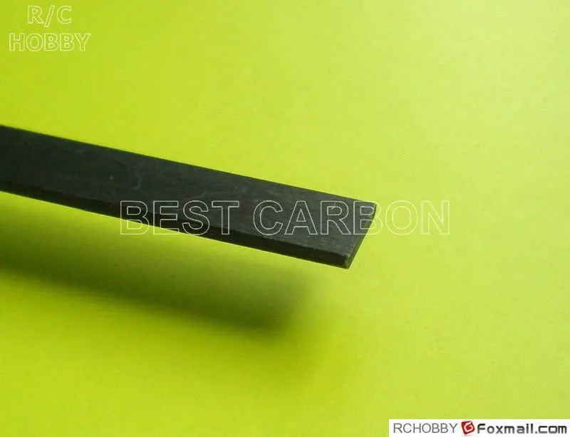 10 pcs of 1mm x 4mm 1000mm Carbon Fiber Strip | Игрушки и хобби