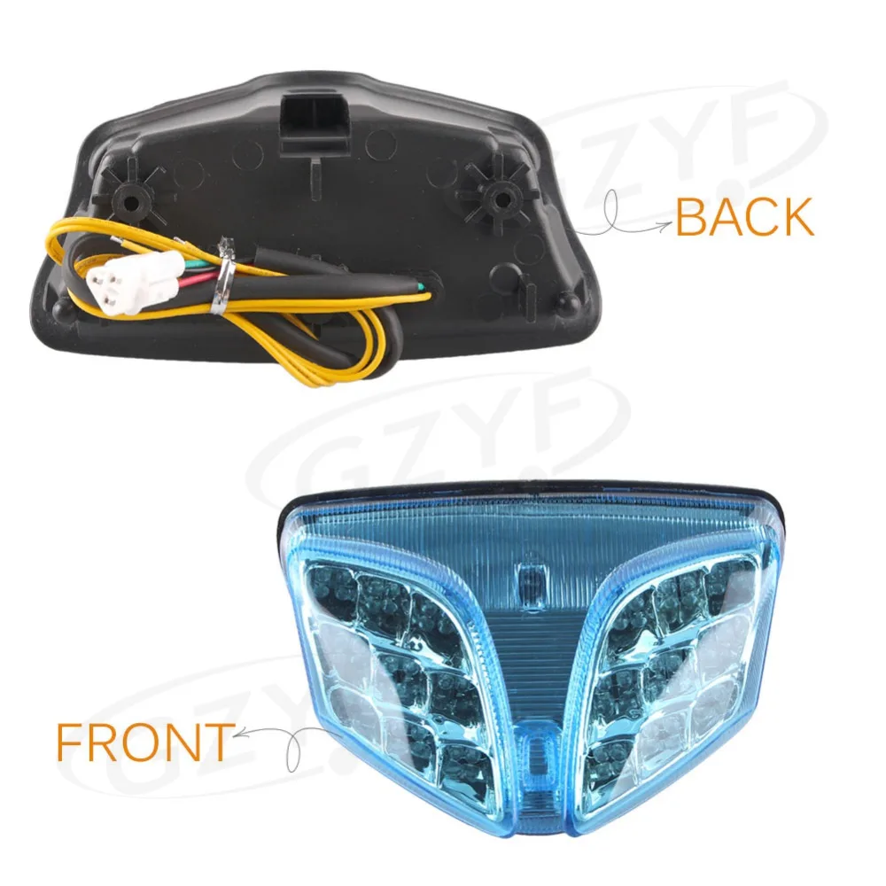 For Suzuki GSXR 600 750 2008-2012 Integrated LED Rear Tail Light Turn Signal Blue
For Suzuki GSXR 600 750 2008-2012 Integrated LED Rear Tail Light Turn Signal Blue