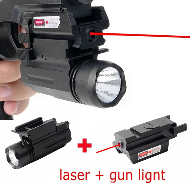 Red Dot Laser Sight Tactical LED Flashlight Combo Hunting Accessories for Pistol Guns Glock 17 18c 22 34
Red Dot Laser Sight Tactical LED Flashlight Combo Hunting Accessories for Pistol Guns Glock 17 18c 22 34