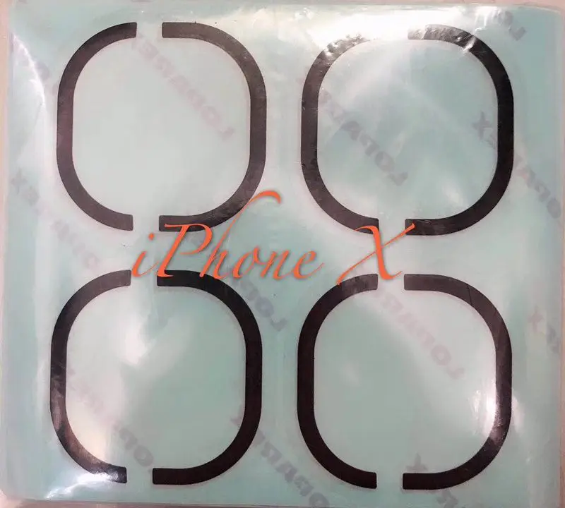 OEM 100pcs/lot for iPhone XR MAX XS X 8 PLUS 8G 8P NFC LOGO Adhesive Glue strip Stickers located on the rear back cover housing
OEM 100pcs/lot for iPhone XR MAX XS X 8 PLUS 8G 8P NFC LOGO Adhesive Glue strip Stickers located on the rear back cover housing