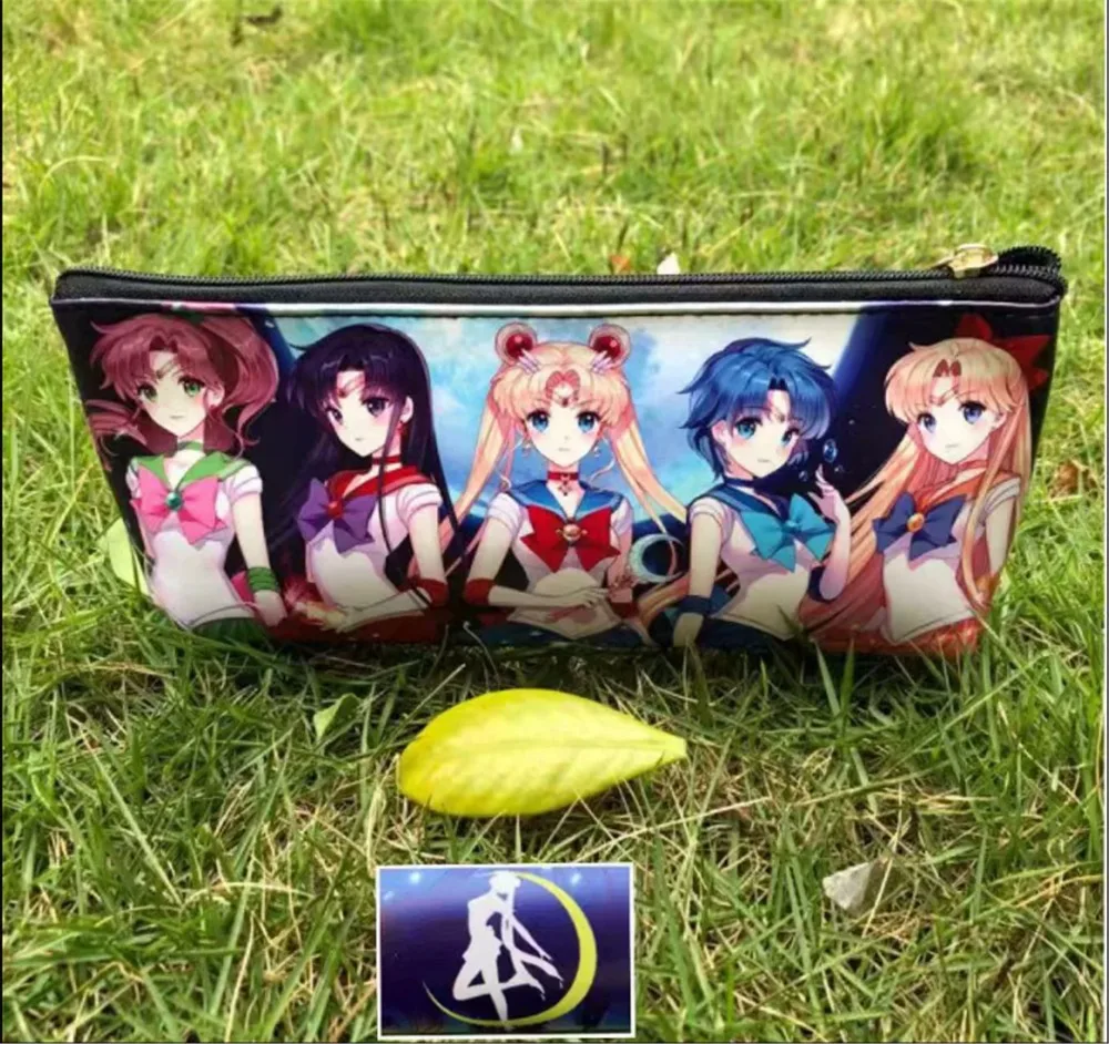 Anime Sailor Moon Logo Pencil Case Boys Girls Coin Bag Students Stationery Bag Girls Cosmetic Bag
Anime Sailor Moon Logo Pencil Case Boys Girls Coin Bag Students Stationery Bag Girls Cosmetic Bag