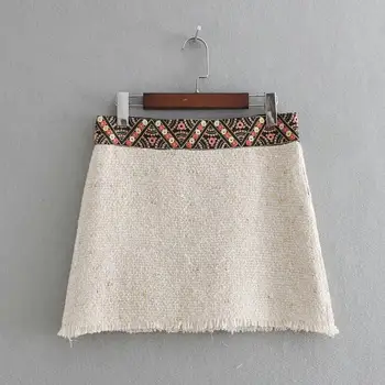 2020 European Style Spring New Arrival Slim Mini Skirt High Waist Soft Woolen Ladies Skirts With Embroidery Waist Free Shipping
2020 European Style Spring New Arrival Slim Mini Skirt High Waist Soft Woolen Ladies Skirts With Embroidery Waist Free Shipping