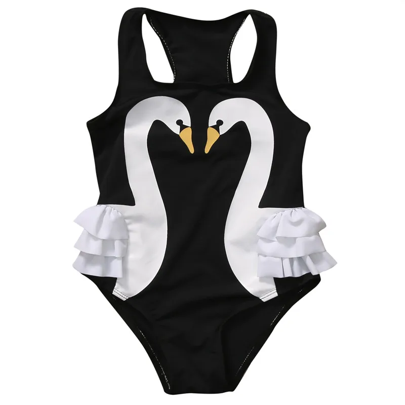 Toddler Kid Baby Girl Tutu Swan Pattern One-Piece Swimwear Swimsuit Girl Clothes Ruffle Black Bathing Suit Summer Beachwear 2-7T
Toddler Kid Baby Girl Tutu Swan Pattern One-Piece Swimwear Swimsuit Girl Clothes Ruffle Black Bathing Suit Summer Beachwear 2-7T