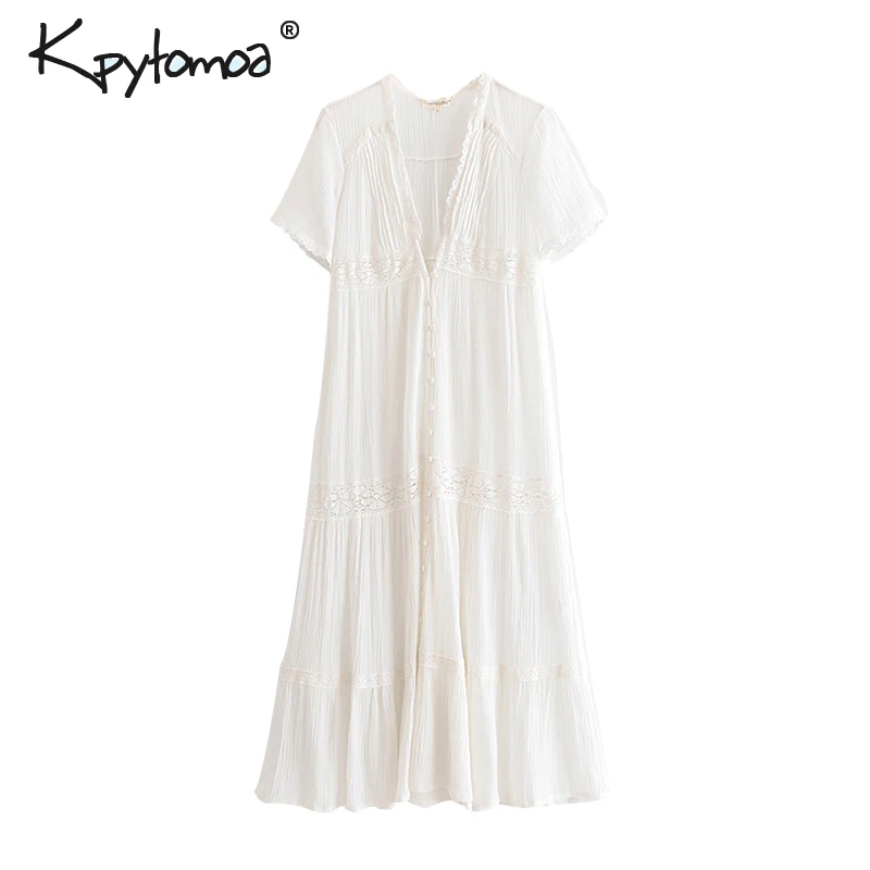 Vintage Sexy Solid Midi Dress Women 2019 Fashion Deep V Neck Short Sleeve Pleated Hollow Out Lace Dresses Casual Vestidos Mujer
Vintage Sexy Solid Midi Dress Women 2019 Fashion Deep V Neck Short Sleeve Pleated Hollow Out Lace Dresses Casual Vestidos Mujer