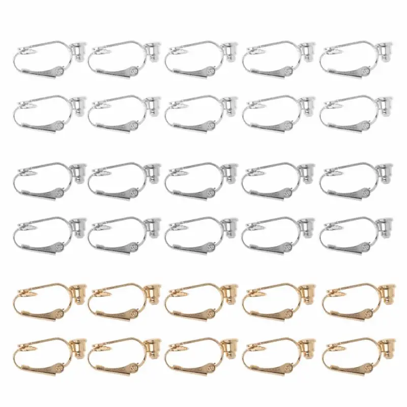 10 Pieces Clip-on Earrings Converters with Post Non-Pierced Ears Jewelry Making Non-Pierced Ears Comfort Earring Pads
10 Pieces Clip-on Earrings Converters with Post Non-Pierced Ears Jewelry Making Non-Pierced Ears Comfort Earring Pads