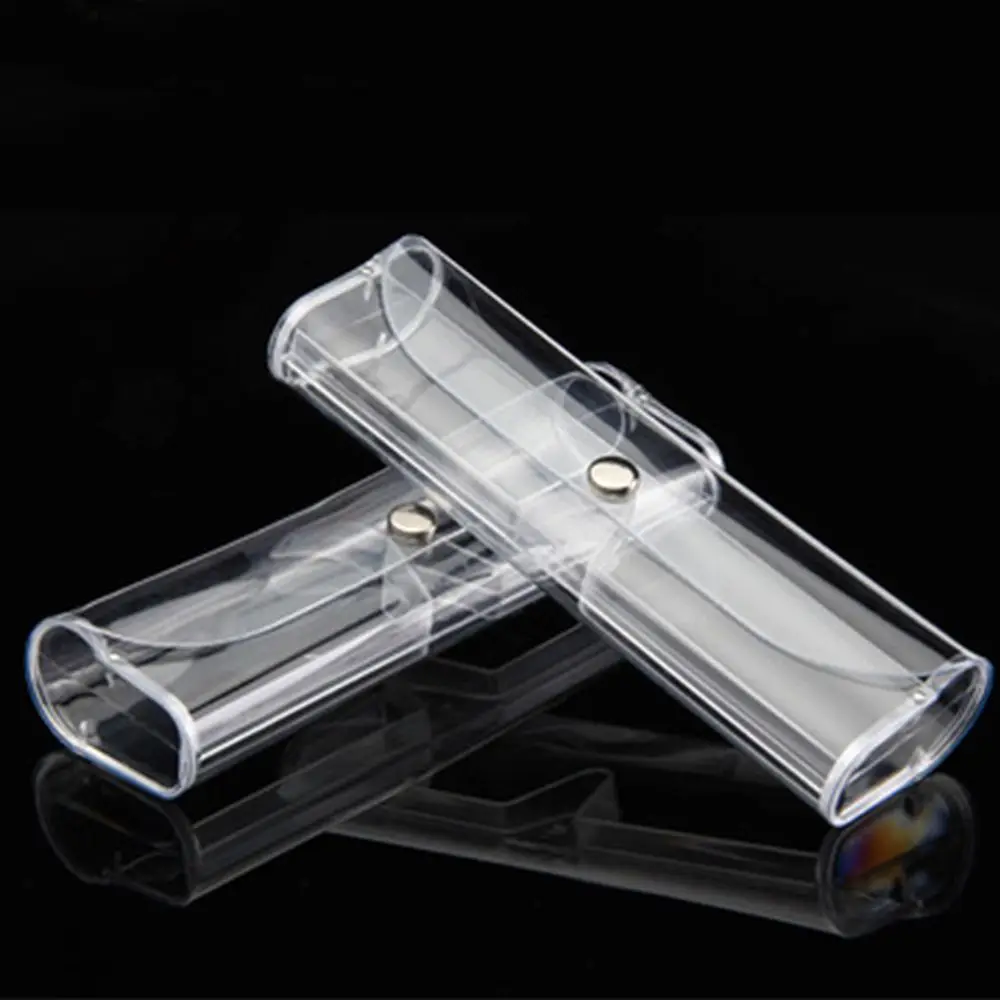 2 Pcs Ultralight PVC Portable Transparent Button Glasses Cases Durable Eyeglasses Myopic Glasses&Reading Glasses&Sunglasses Box
2 Pcs Ultralight PVC Portable Transparent Button Glasses Cases Durable Eyeglasses Myopic Glasses&Reading Glasses&Sunglasses Box
