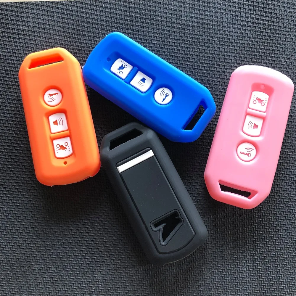 RUNFA AUTO 3 Button Key Cover Silicone Holder For Honda Motorcycle PCX 125 PCX150 Remote Keyring Case Chain Protect
RUNFA AUTO 3 Button Key Cover Silicone Holder For Honda Motorcycle PCX 125 PCX150 Remote Keyring Case Chain Protect