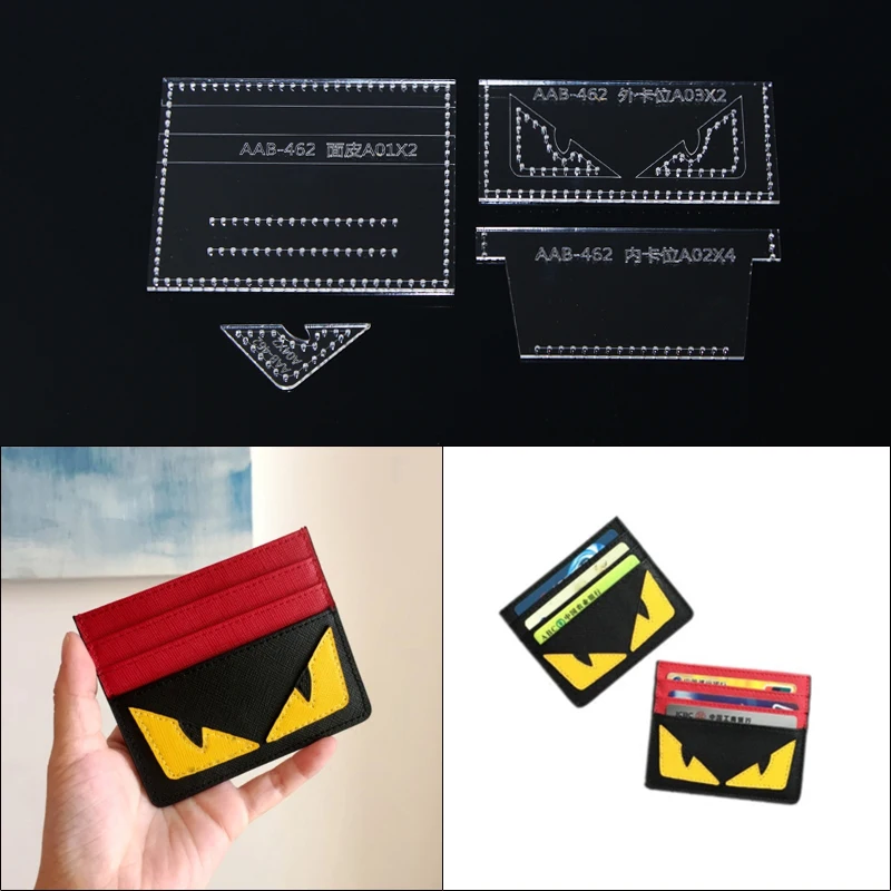 1 Set New Acrylic Card package Pattern Stencil Template Leather Craft DIY Tool Sewing pattern
1 Set New Acrylic Card package Pattern Stencil Template Leather Craft DIY Tool Sewing pattern