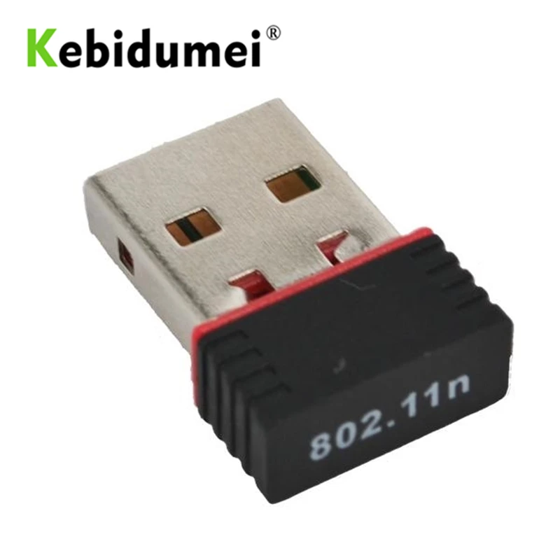 Kebidumei 150M WiFi adapter USB WiFi antenna Wireless Computer Network Card 802.11n/g/b LAN+Antenna wi-fi adapters wi fi antenna
Kebidumei 150M WiFi adapter USB WiFi antenna Wireless Computer Network Card 802.11n/g/b LAN+Antenna wi-fi adapters wi fi antenna