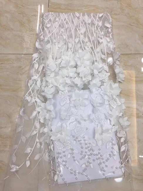 2018 New style French net lace fabric Pure White 3D flower African tulle mesh lace fabric high quality african lace fabric F11
2018 New style French net lace fabric Pure White 3D flower African tulle mesh lace fabric high quality african lace fabric F11