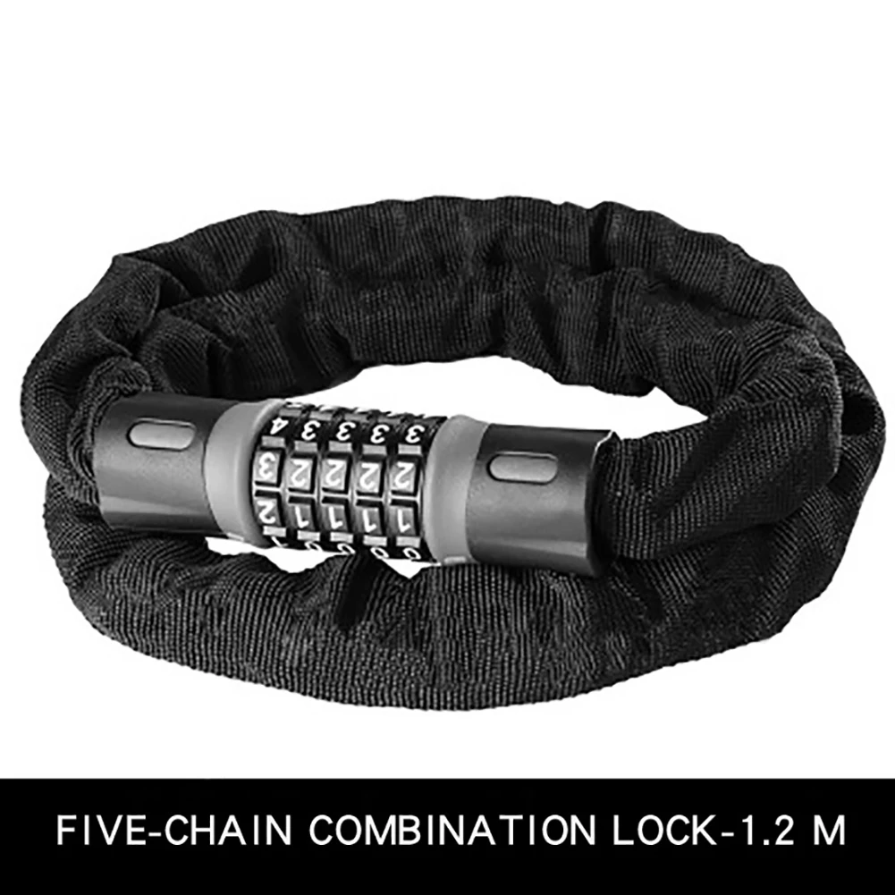 Code Password Multifunction Easy Install Keyless 5 Numbers Chain Lock For Bike Bicycle Accoessories Portable Anti Theft Safty
Code Password Multifunction Easy Install Keyless 5 Numbers Chain Lock For Bike Bicycle Accoessories Portable Anti Theft Safty