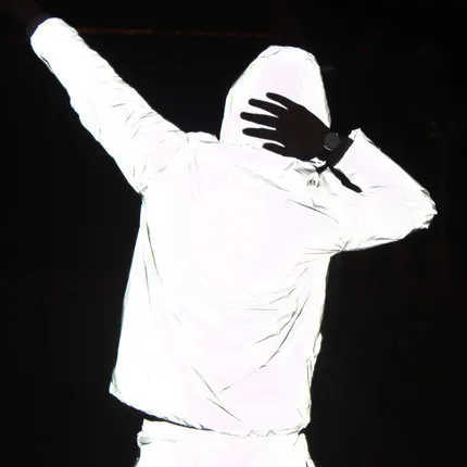 Men women 3m reflective jacket casual hiphop windbreaker night sporting coat fluorescent clothing
Men women 3m reflective jacket casual hiphop windbreaker night sporting coat fluorescent clothing
