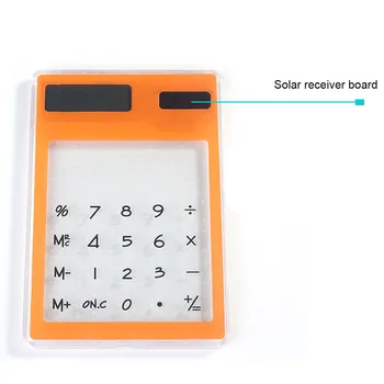 Solar Ultra Slim Touchscreen LCD 8 Digit Electronic Transparent Calculator Home Office Use GY88
Solar Ultra Slim Touchscreen LCD 8 Digit Electronic Transparent Calculator Home Office Use GY88