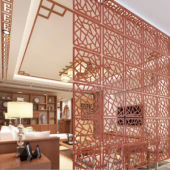 6PCS/PACK 29*29CM Room Divider Screen Partition Modern Biombo Folding Screen Partition Brief Hanging Cutout Curtain Wood 
6PCS/PACK 29*29CM Room Divider Screen Partition Modern Biombo Folding Screen Partition Brief Hanging Cutout Curtain Wood