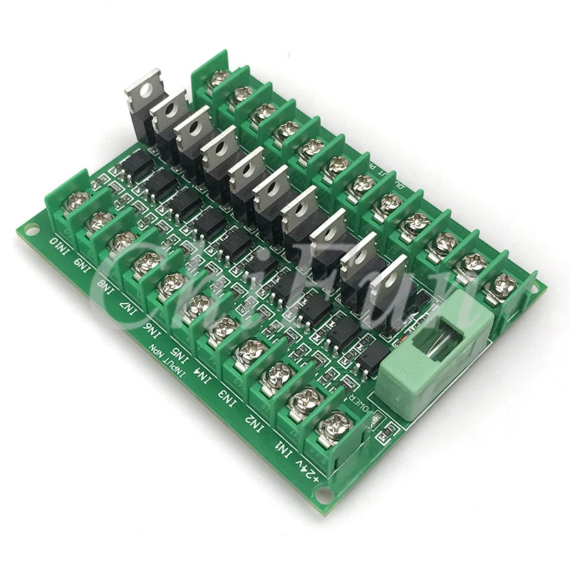 2pcs/lot PLC amplifier output board 10 road input NPN output PNP photoelectric isolation
2pcs/lot PLC amplifier output board 10 road input NPN output PNP photoelectric isolation