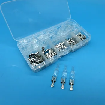 200pcs Female Spade Connector 6.3mm Splice Female Spade Connector with Insulating Sleeves For Terminals
200pcs Female Spade Connector 6.3mm Splice Female Spade Connector with Insulating Sleeves For Terminals