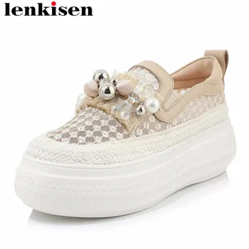 Daily wear young girls British school slip on loafers round toe high bottom flat platform mesh ventilated vulcanized shoes L93
Daily wear young girls British school slip on loafers round toe high bottom flat platform mesh ventilated vulcanized shoes L93